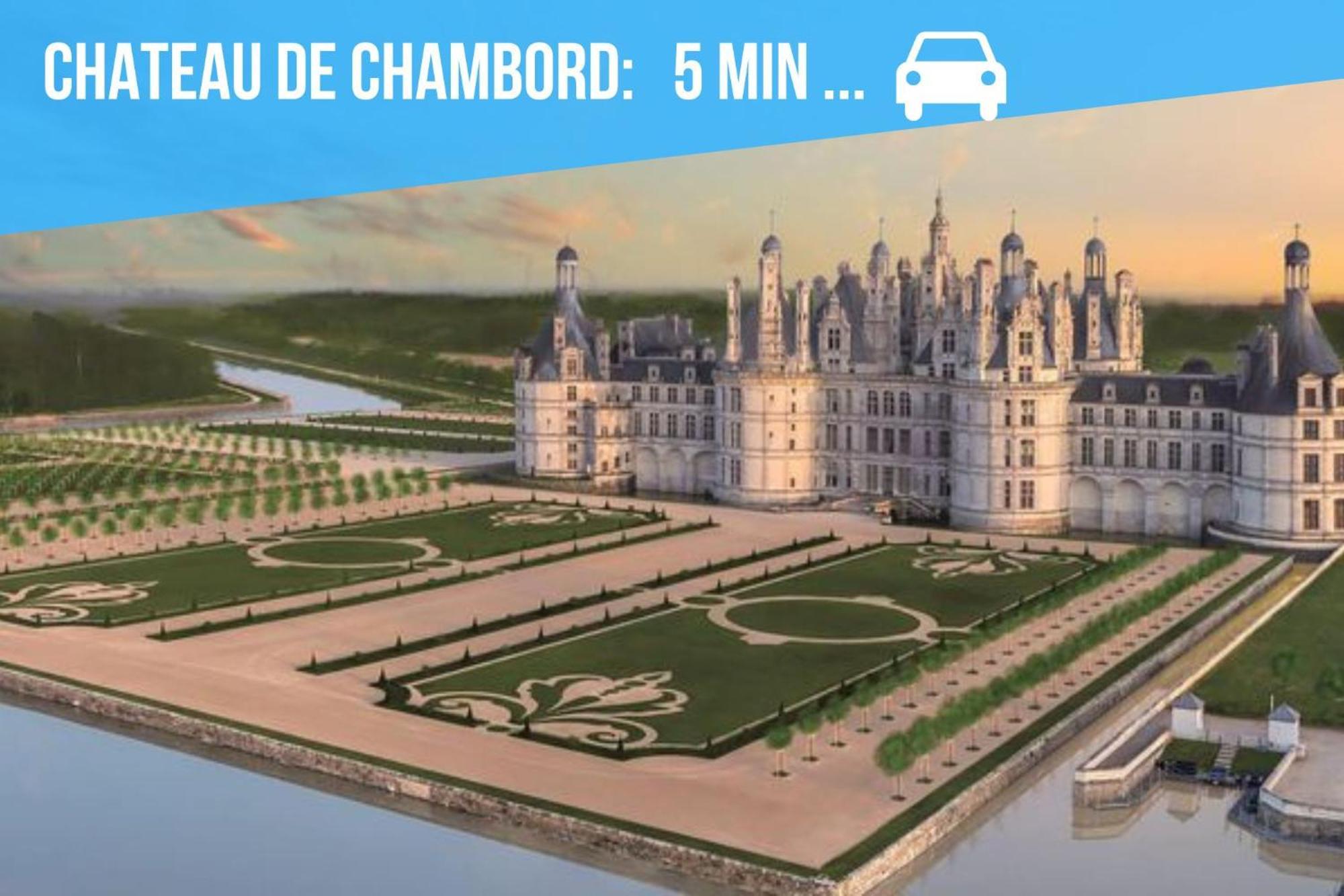 Caporizon-La Verriere-Clos De Chambord-A Cote Du Chateau Saint-Claude-de-Diray Exteriér fotografie